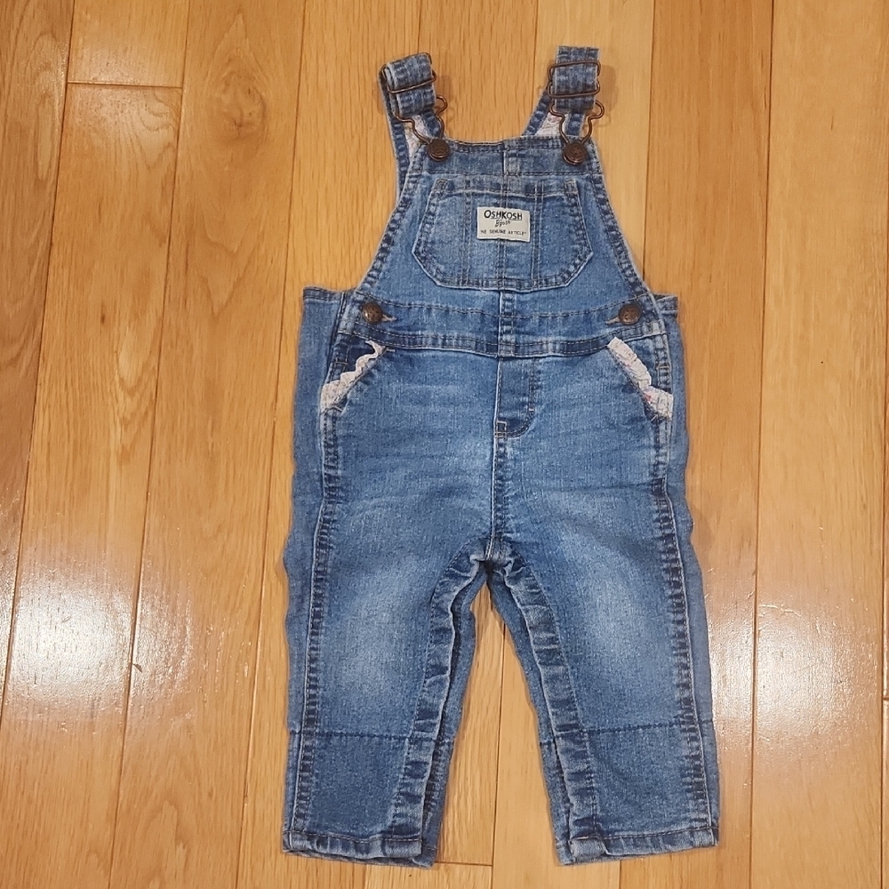 OshKosh B'gosh Blue Classic Denim Overalls